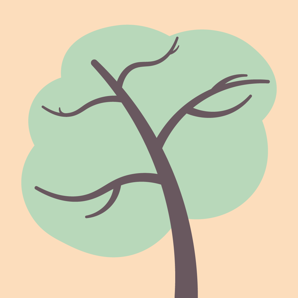A simple tree, the icon for the Somori App